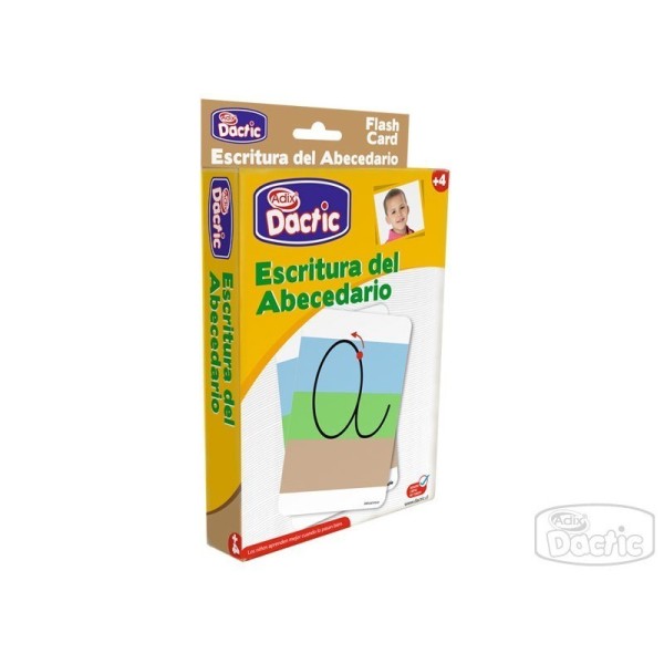 Flash card Escritura del abecedario