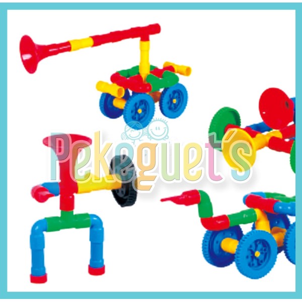 Tubos con llantas carritos PK-1028A