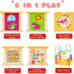 Laberinto Animal Garden 6 in 1 