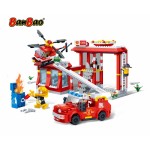 Lego Estación de bomberos Banbao