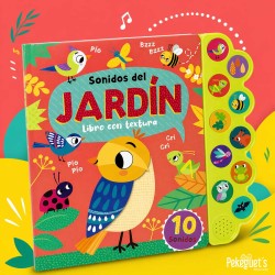 Libro Sonidos del Jardín con texturas