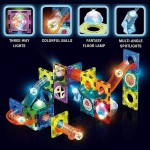 Light Magnetic blocks 49 pcs con luz 