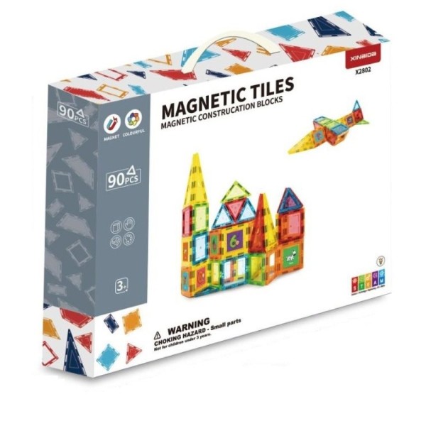 Magnetic Tiles Blocks 90 pcs