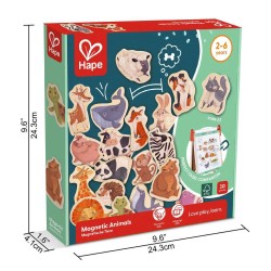 Animales magnéticos de madera Hape