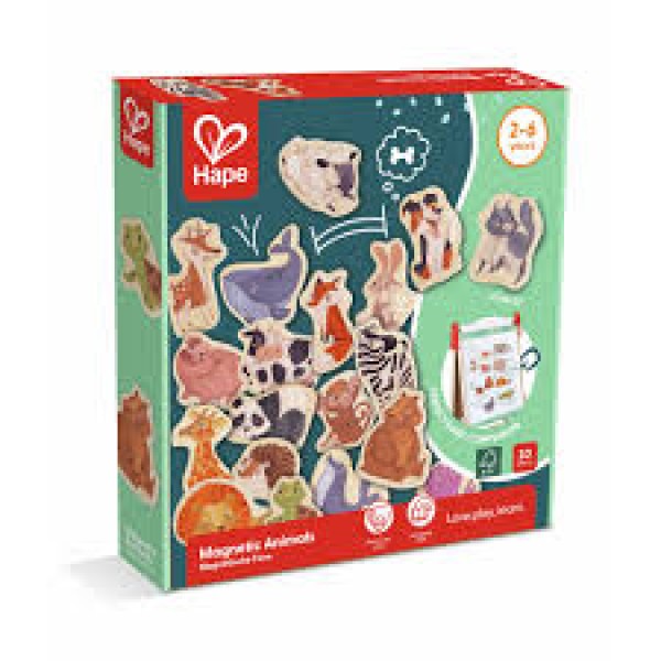 Animales magnéticos de madera Hape