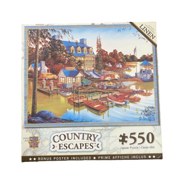 Country Escapes 550 pcs-Linen