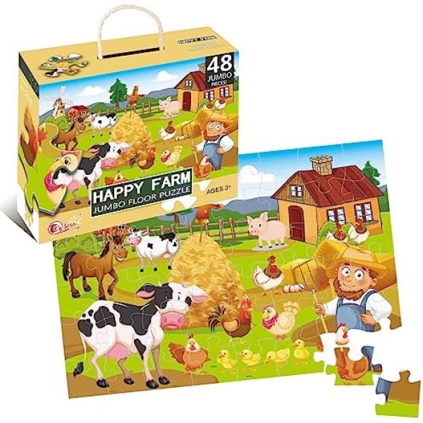 Rompecabezas Happy Farm Jumbo