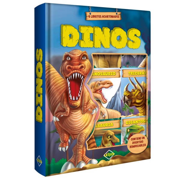 JQ1122 Set de libros Dinosaurios