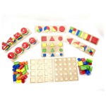 JQ1203 Juego de madera Montessori