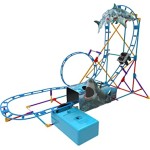 KNEX Pista con motor Shark Attack Coaster