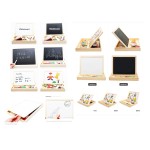 Tablero educativo con figuras magnéticas